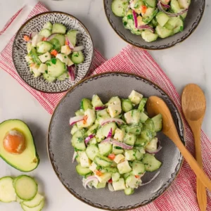 California Roll Cucumber Salad