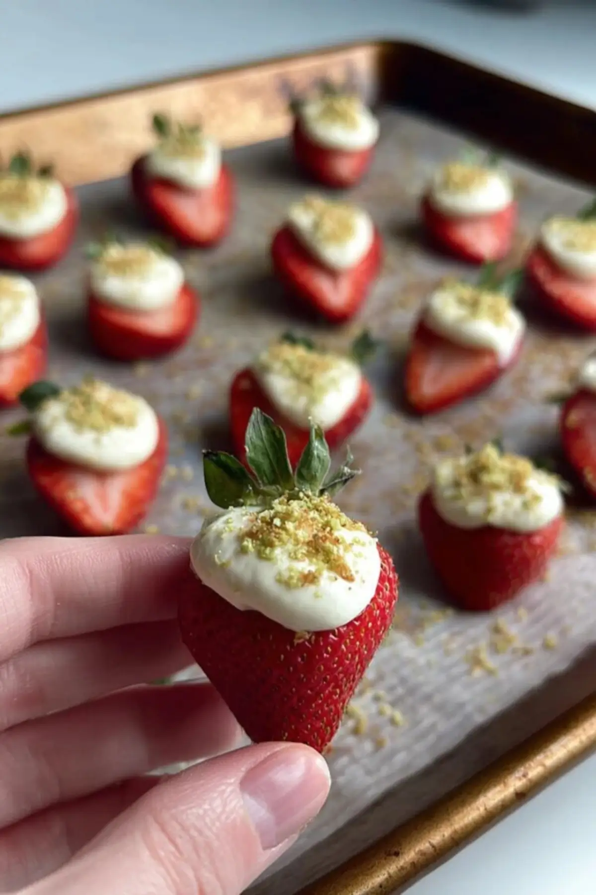 Cheesecake Deviled Strawberries