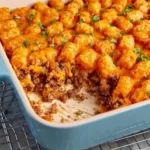 Cheesy Tater Tot Casserole