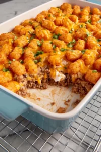 Cheesy Tater Tot Casserole