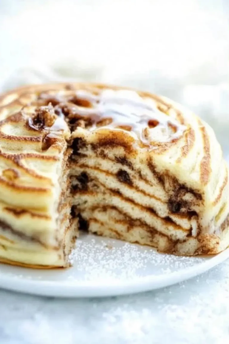 Cinnamon Roll Pancakes