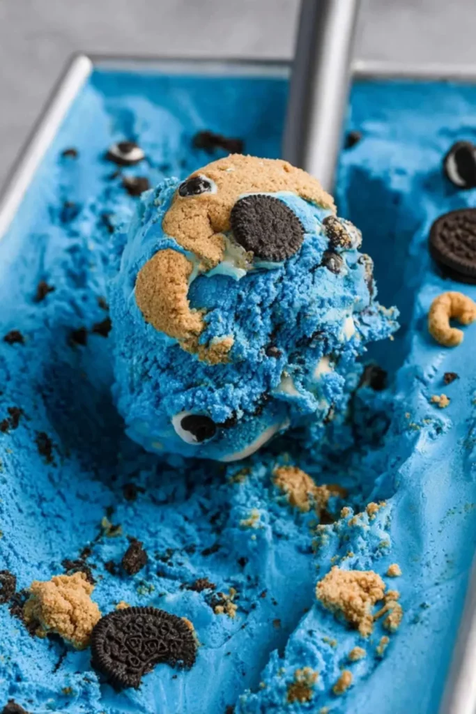 Cookie Monster Ice Cream