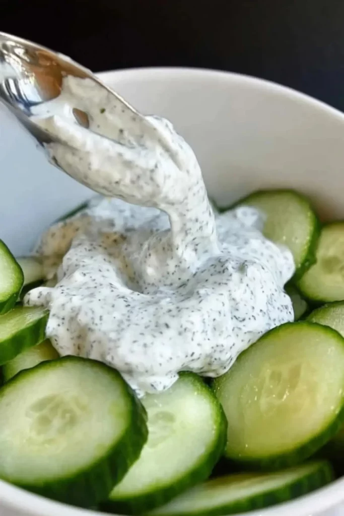 Creamy Cucumber Salad