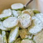 Creamy Cucumber Salad
