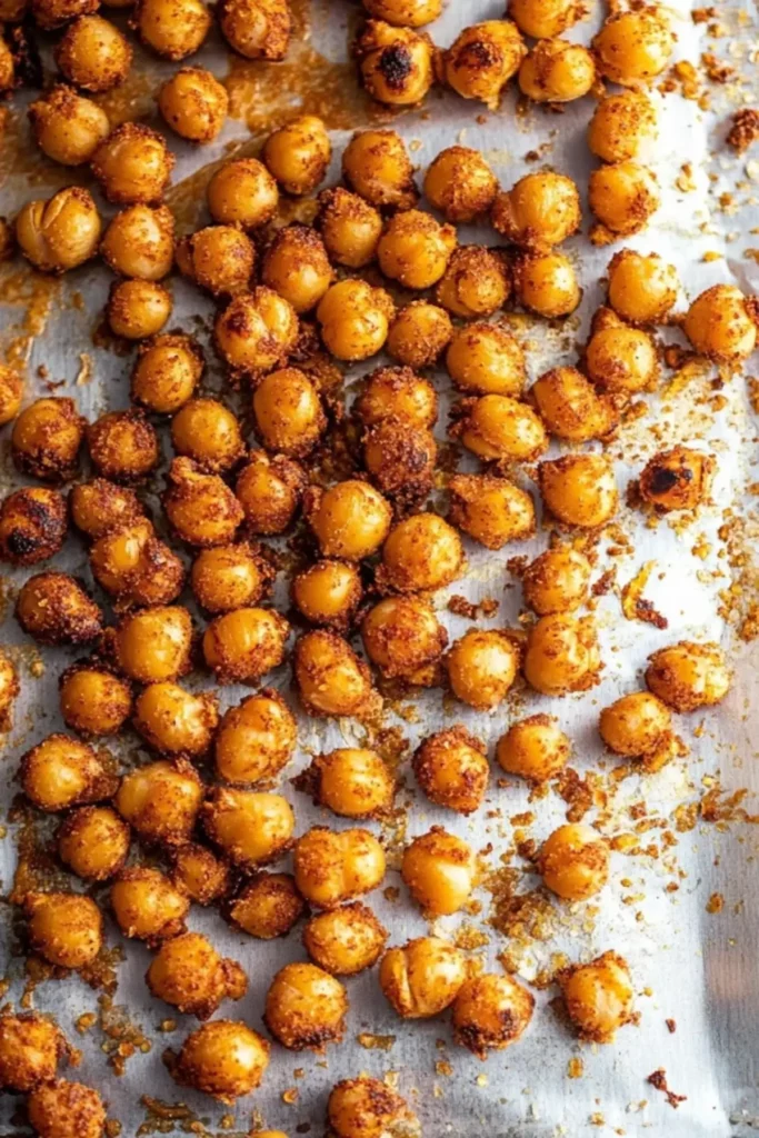 Crispy crunchy chickpeas