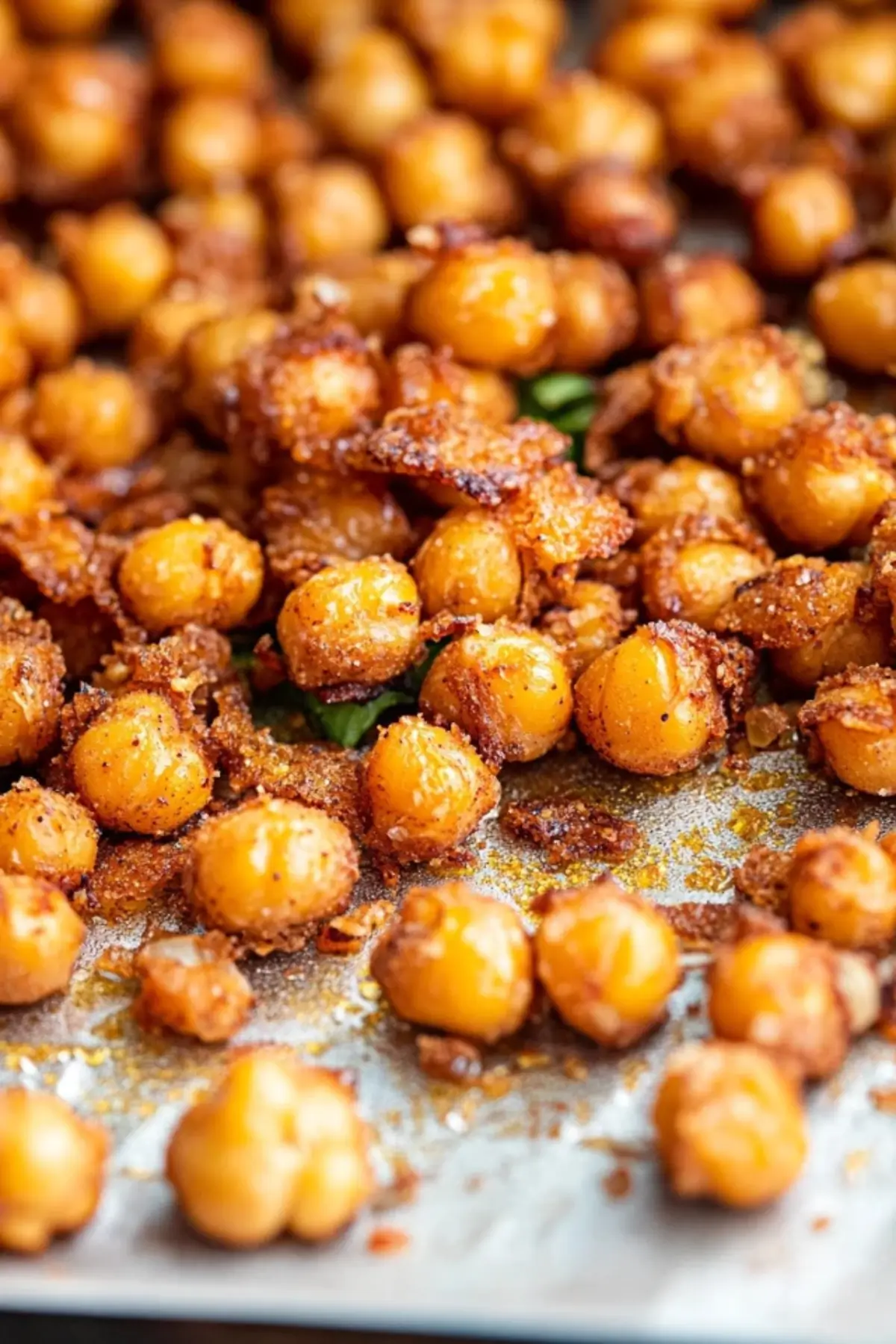 Crispy crunchy chickpeas