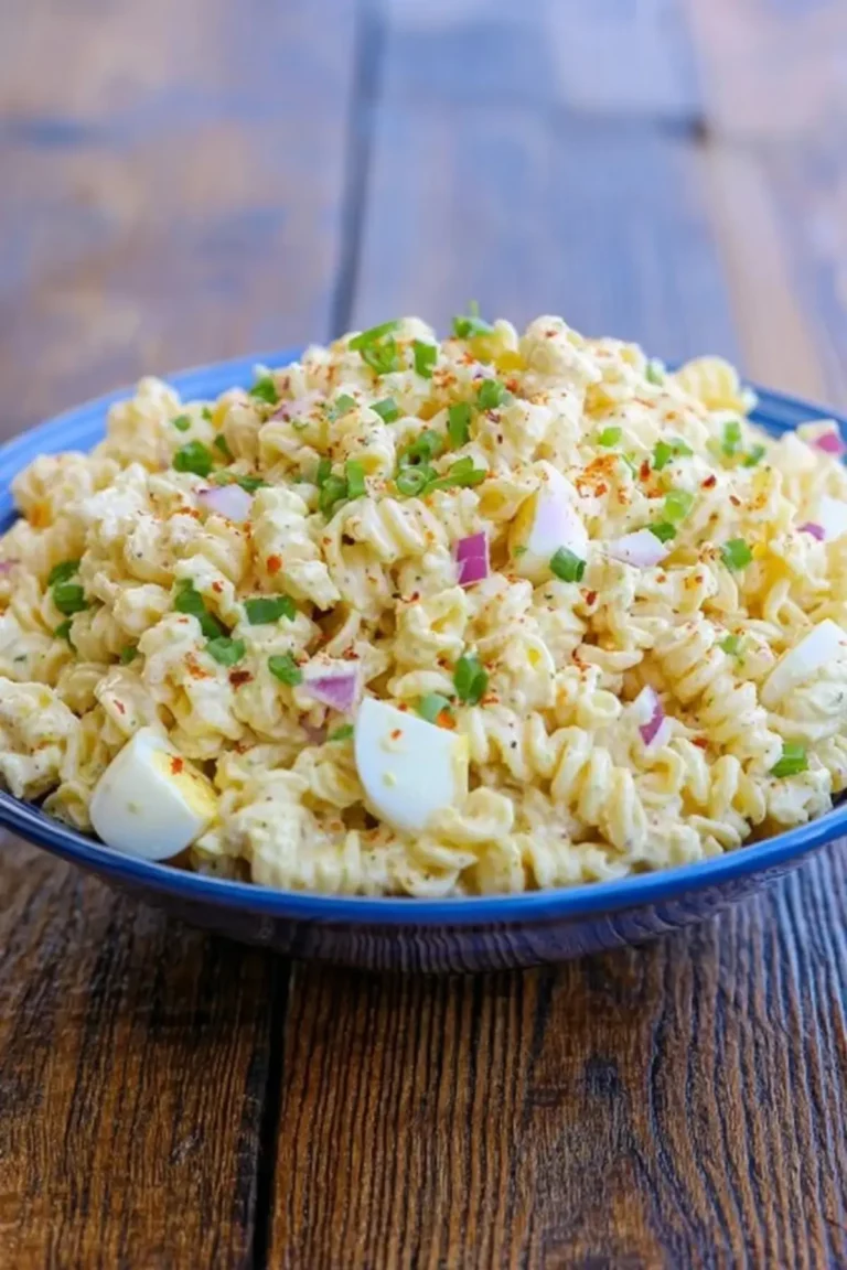 Deviled Egg Pasta Salad