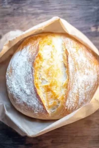 Easiest Ever No Knead Sourdough Bread Recipe