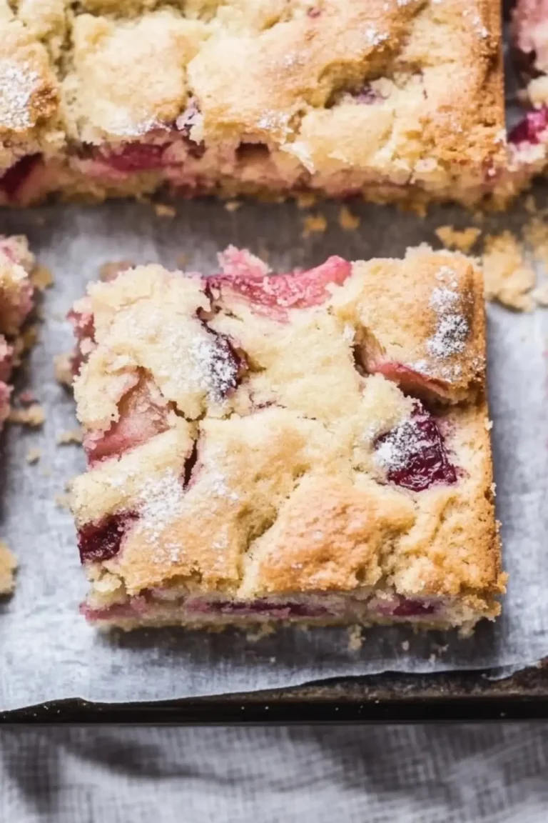 Easy Rhubarb Breakfast Cake