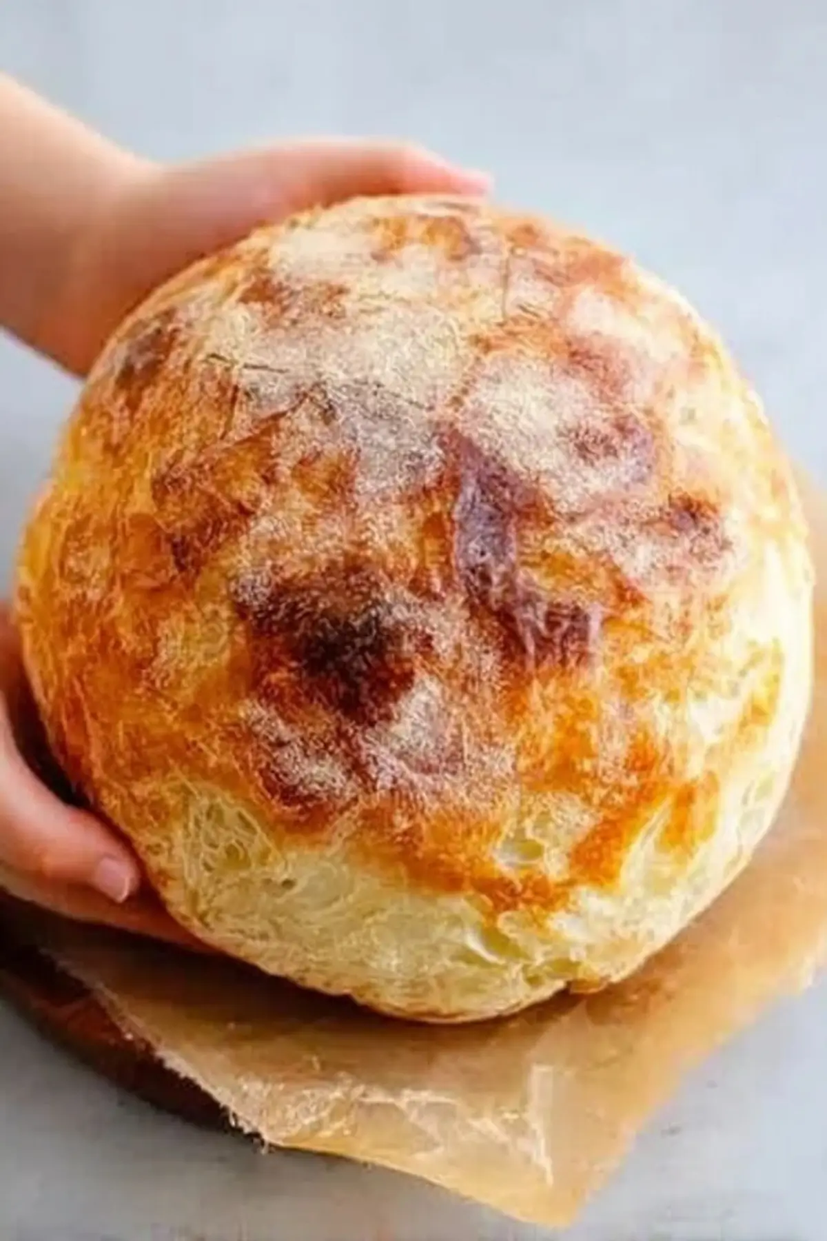 Easy Sourdough Croissant Bread