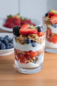 Fruit & Yogurt Parfait Recipe