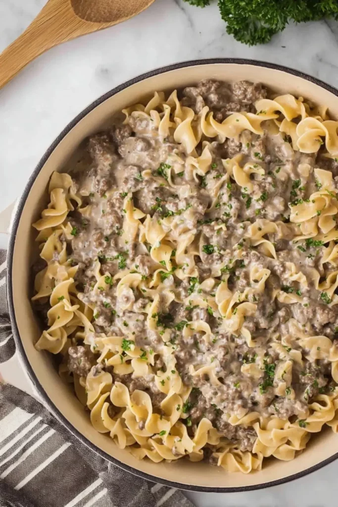 Hamburger Stroganoff
