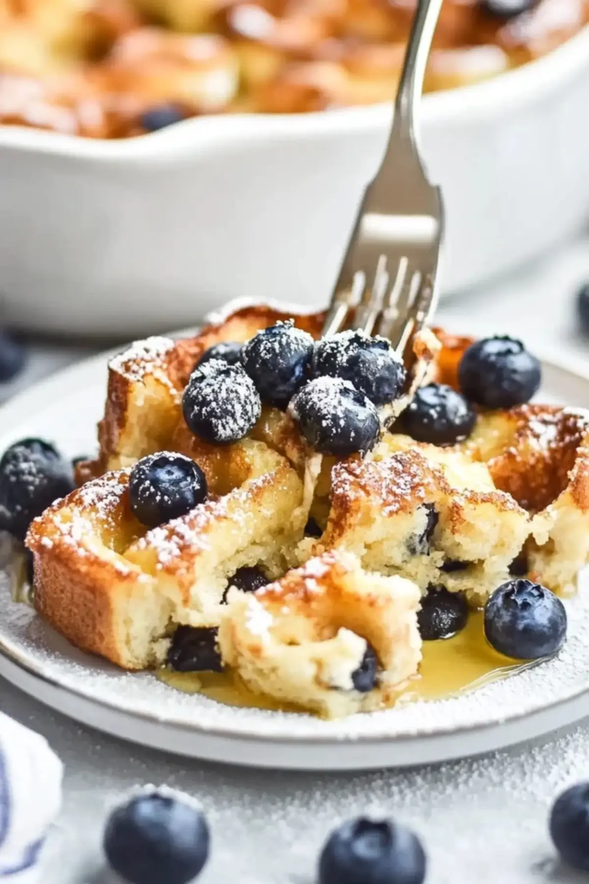 Hawaiian Roll French Toast Casserole