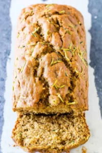 Healthy Zucchini Banana Bread