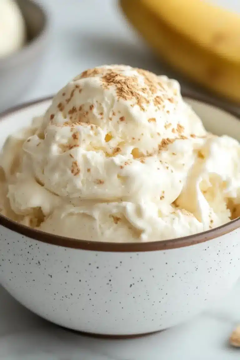 Homemade Banana Ice Cream