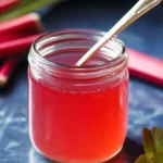 Homemade Rhubarb Simple Syrup