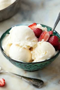 Homemade Vanilla Ice Cream