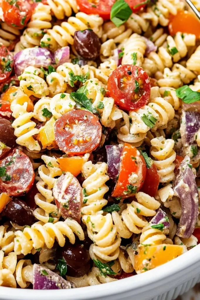 Italian Dressing Pasta Salad