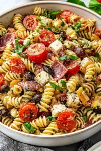 Italian Dressing Pasta Salad