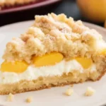 Italian Peach Crumb Cake
