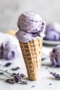 Lavender Earl Grey Ice Cream