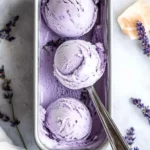Lavender Earl Grey Ice Cream