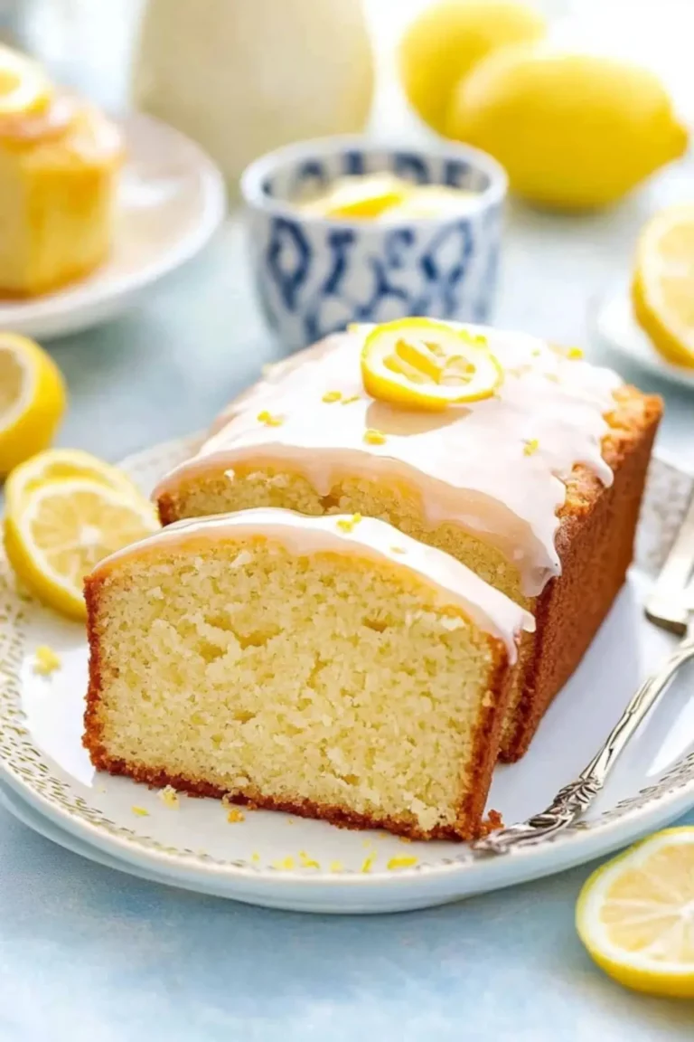 Lemon Loaf Cake with Lemon Glaze