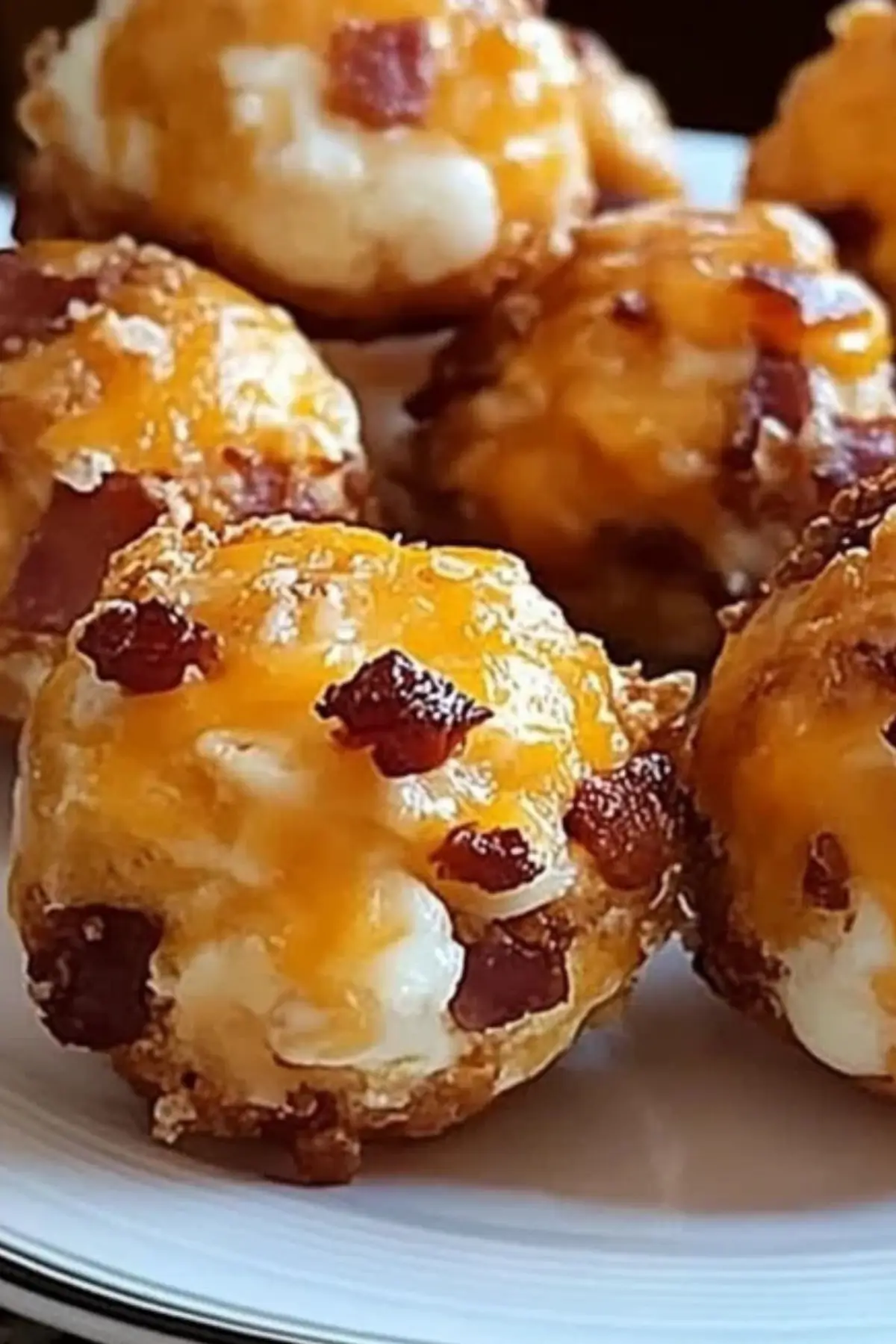 Low Carb Bacon Cheddar Mini Cheese Balls