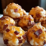 Low Carb Bacon Cheddar Mini Cheese Balls
