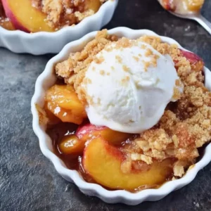 Nectarine Brown Sugar Crisp