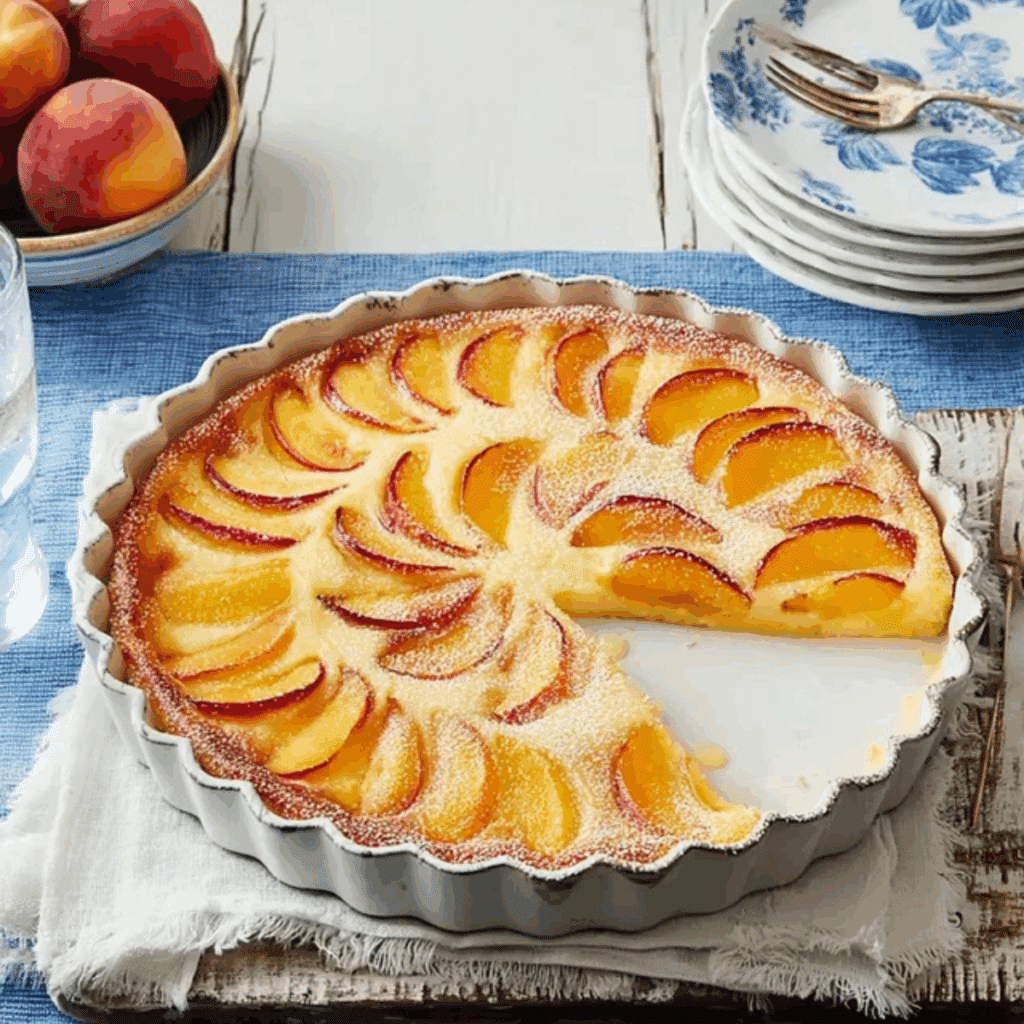 Nectarine Clafoutis