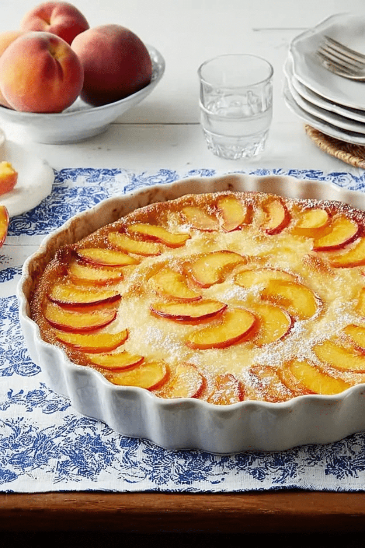 Nectarine Clafoutis