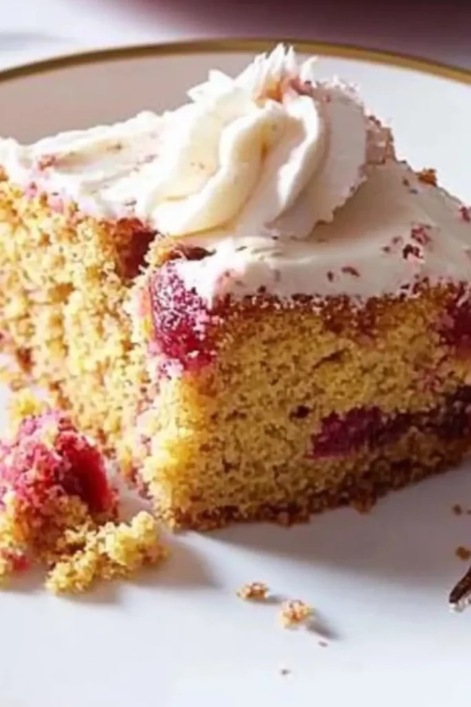 Omas Rhubarb Cake Recipe