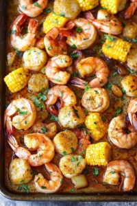 Sheet Pan Shrimp Boil
