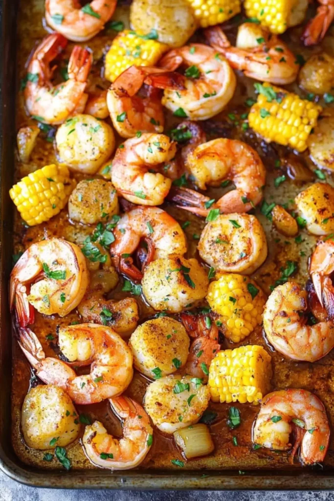 Sheet Pan Shrimp Boil