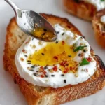 Simple Burrata Appetizer with Honey