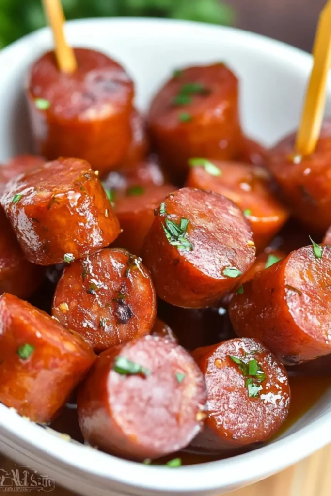 Slow Cooker Kielbasa Bites