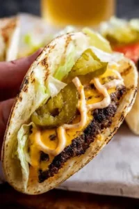 Smash Burger Tacos