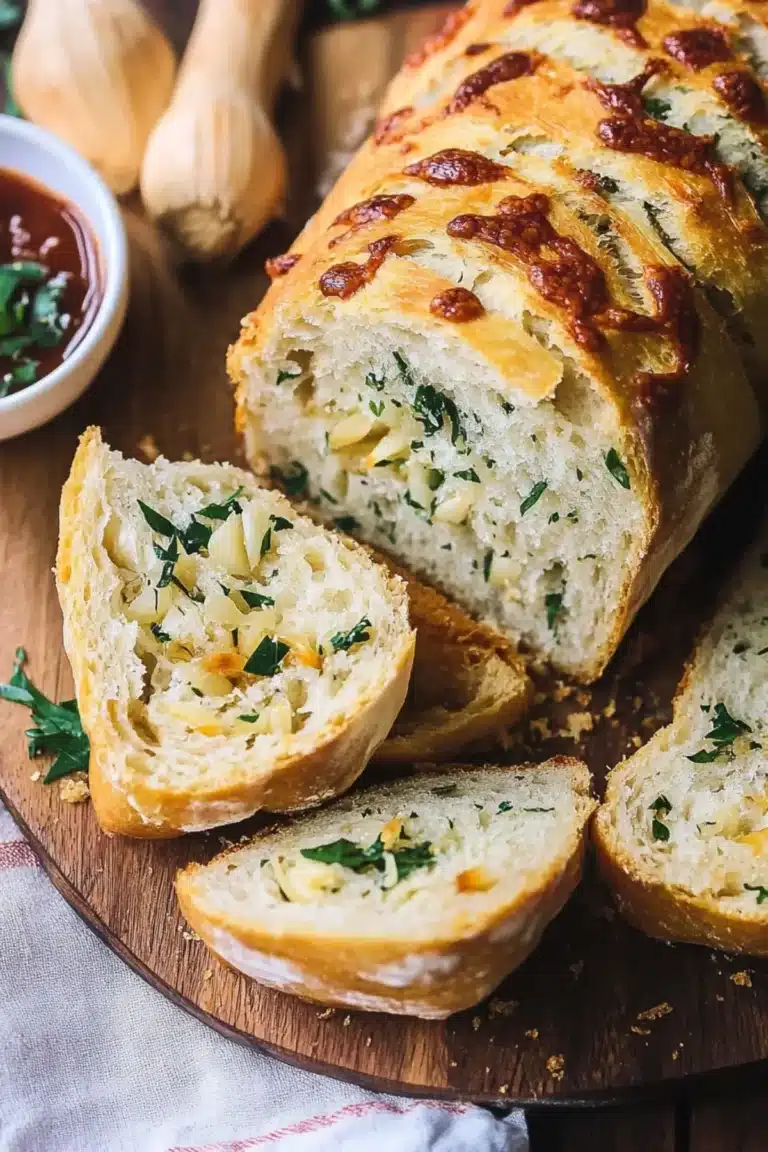 Sourdough Garlic Bread