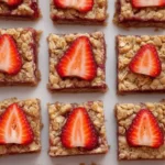 Strawberry Oatmeal Bars
