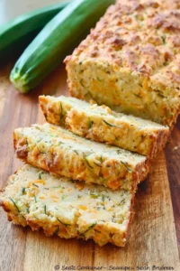 Zucchini Cheddar Cheese Herb Beer Bread
