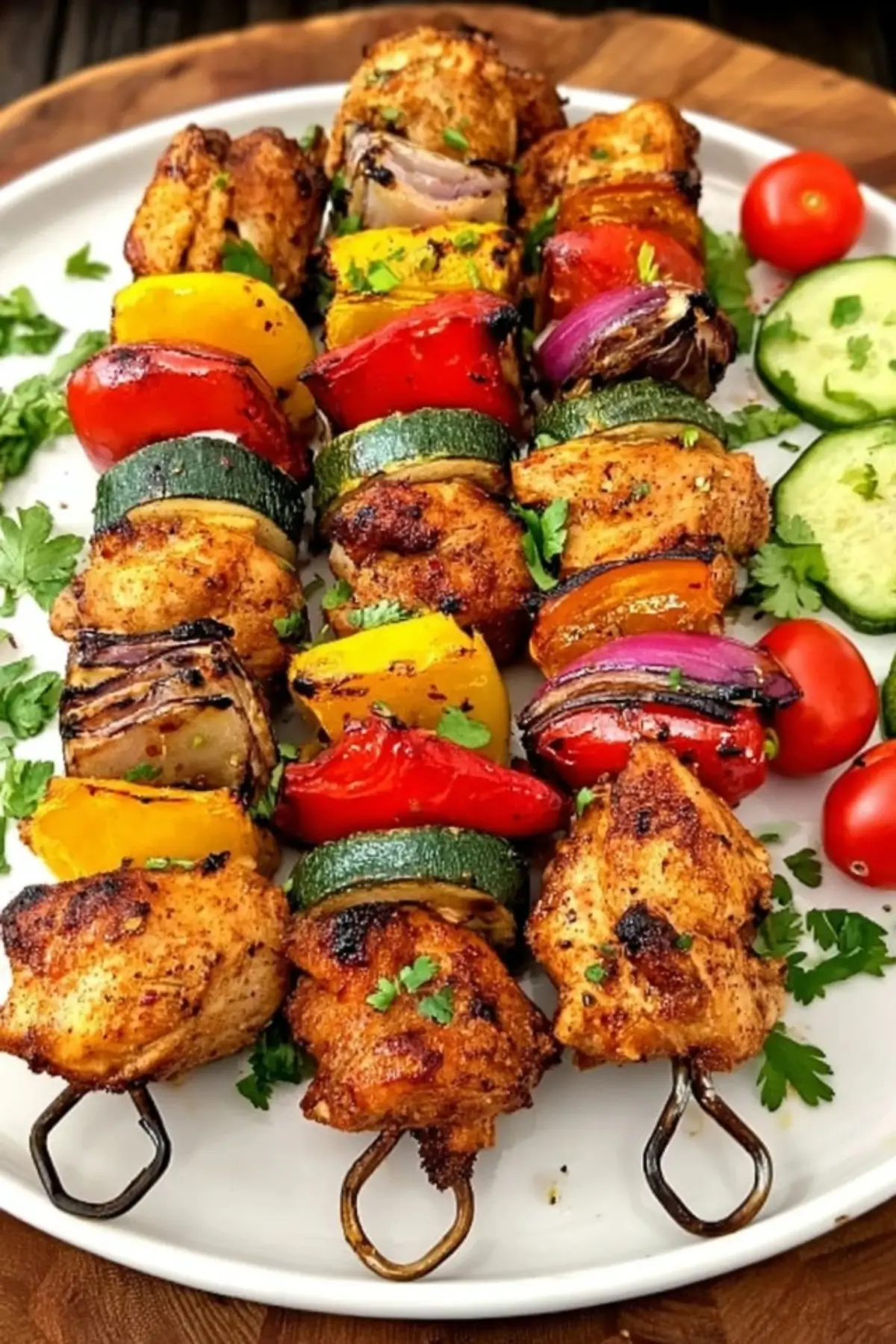 Air Fryer Chicken Kebabs