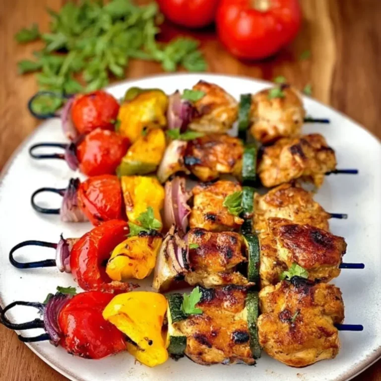 Air Fryer Chicken Kebabs