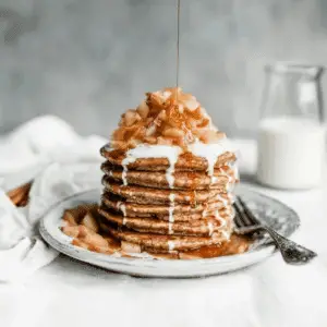 Apple Cider Donut Pancakes