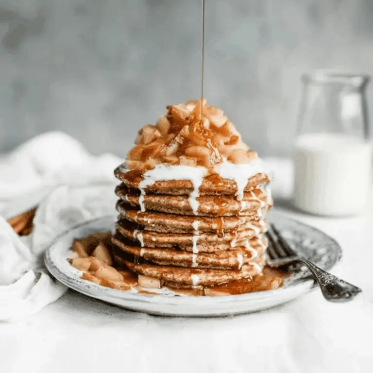 Apple Cider Donut Pancakes