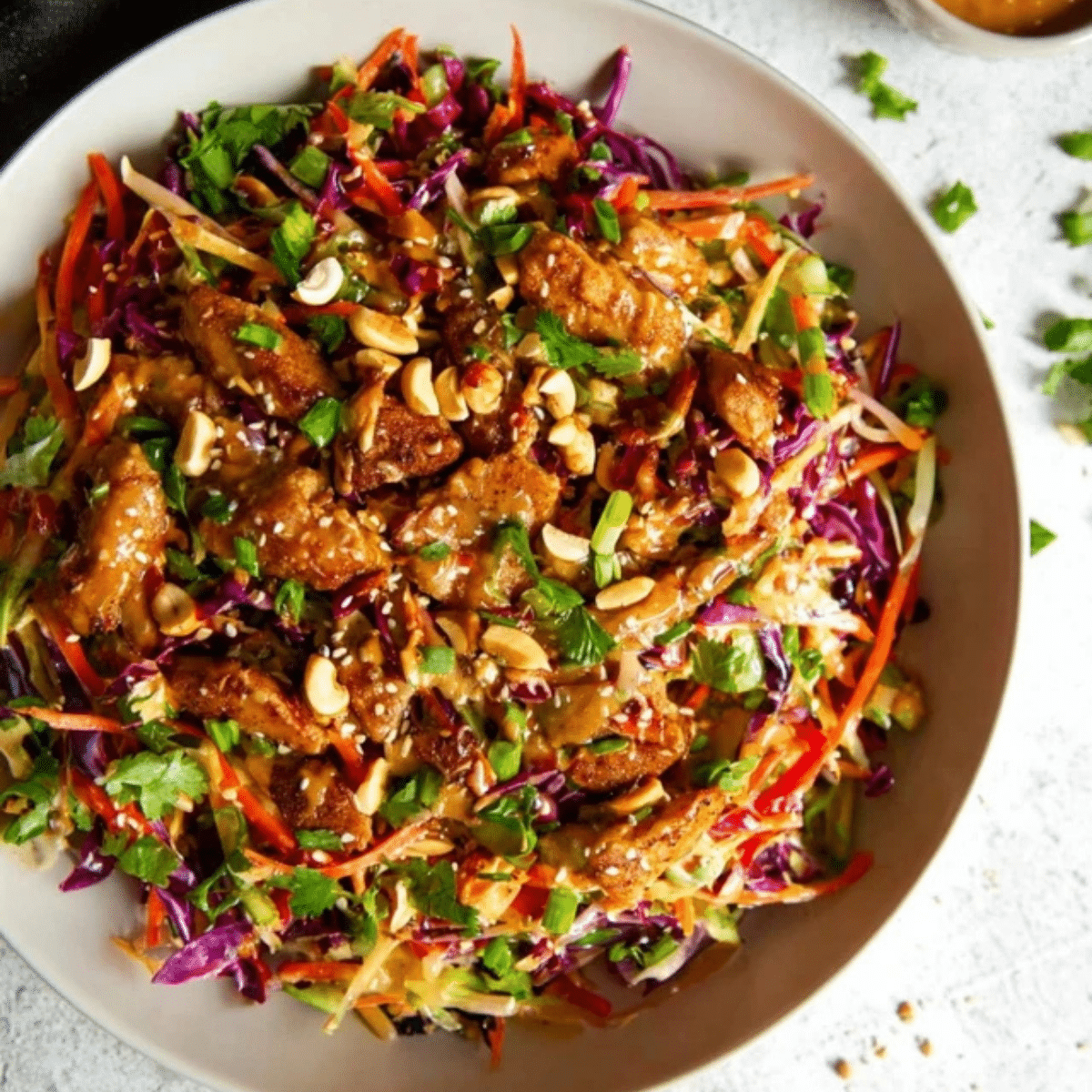 Asian Chicken Crunch Salad
