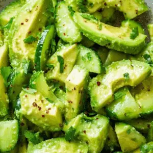 Avocado Cucumber Salad Recipe