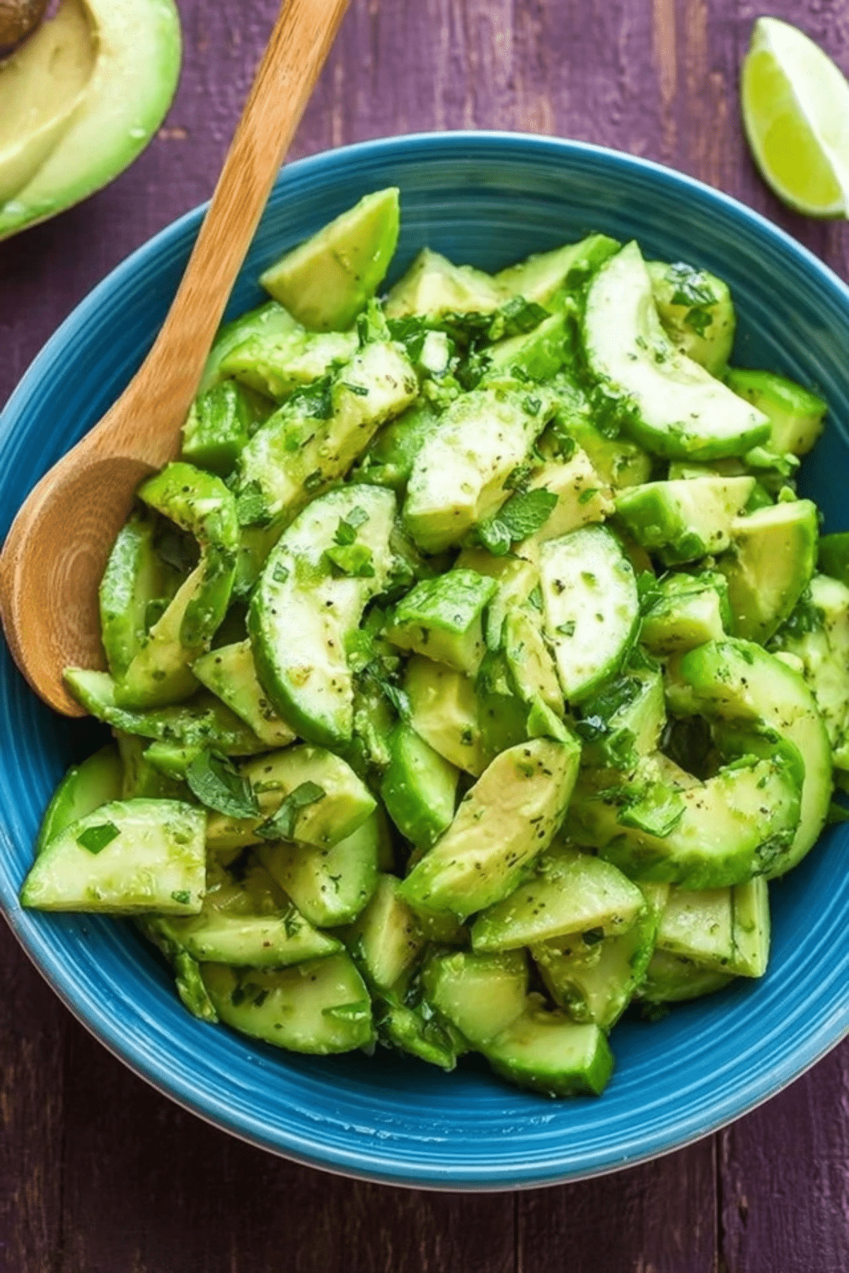 Avocado Cucumber Salad Recipe