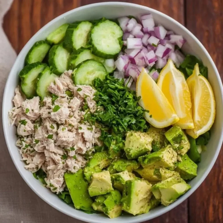 Avocado Tuna Salad Recipe