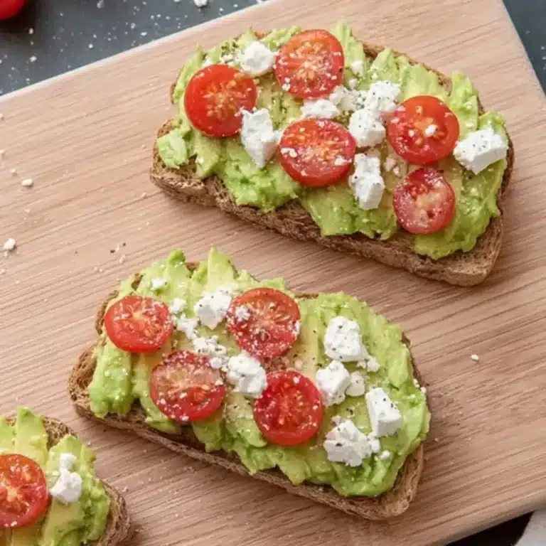 Avocado and Feta Toast